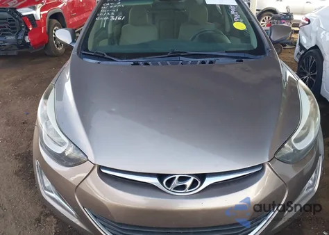 2016 Hyundai Elantra Se from USA, damaged, VIN 5NPDH4AE0GH760003